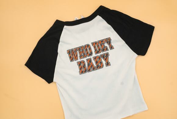 Other - Women’s Cincinnati Bengals Football Crop Tee
 Bella + Canvas